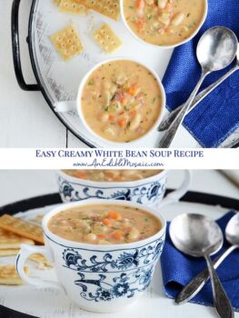 Italian Inspired Creamy White Bean Soup Recipe Weeknight Friendly