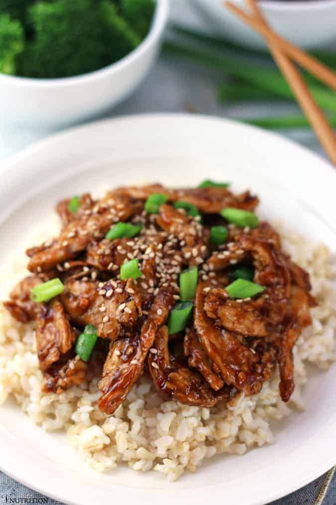 Mongolian Soy Curls a Vegan Mongolian Beef Copycat Recipe