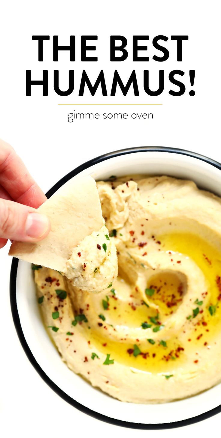 The Best Hummus Recipe Gimme Some Oven