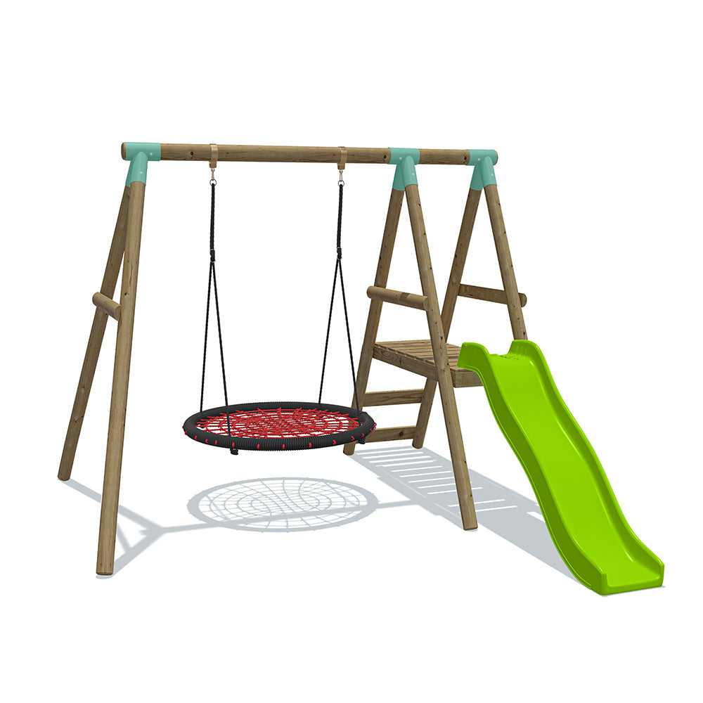 Wooden Swing And Slide Set Uk